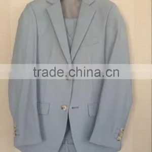 2017 New Style Latest Design China Factory Pink Color Young Boy Party Suit thumbnail-1