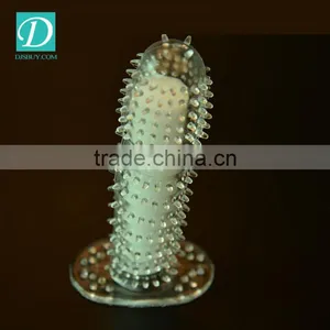 Reusable Condom g Spot Stimulating Condom Cock Enlarger thumbnail-2