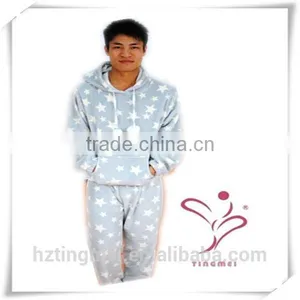 Pajamas for Adult Men's Hooded Winter Sleepwear thumbnail-1