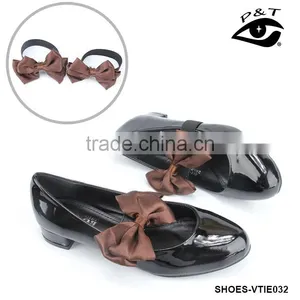New Arrival 5 Colors Silk Bowknot Shoe Lace For Heels thumbnail-2