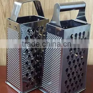 9'' 4 Sides Grater Graters Fruit & Vegetable Stainless Steel Grater thumbnail-2
