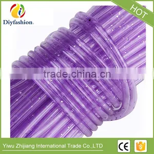 Hot Selling Box Set Roll DIY Round Hollow Knit Plastic PVC Scoubidou Strings thumbnail-6