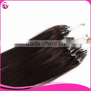 Hot Sale Brazilian Straight Micro Ring Hair Invisible Nano Ring Hair Extensions thumbnail-2