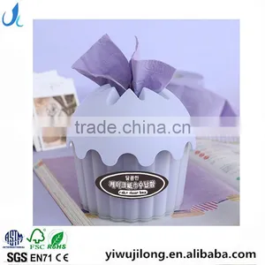 Creative Small Mini Cake Shaped Plastic Tissue Paper Box Holder thumbnail-1