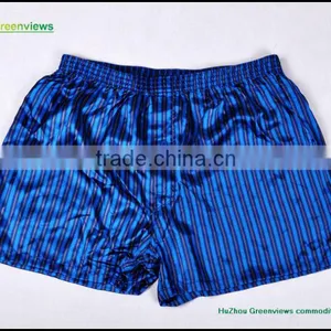 Silk Fabric Boxer Sexy Men Underwear Printing Wholesale Mens Silk Cheap Underwear Briefs Boxers Shorts GVYL0015 thumbnail-3