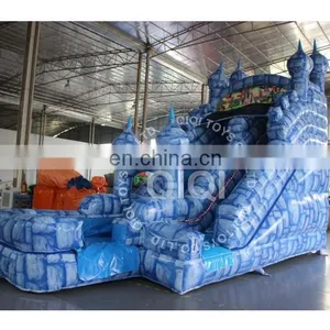 Bounce Round Inflatable Water Slide thumbnail-1