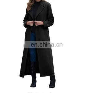 Top Grade New Fashion Lady Winter Trench Wool Coat thumbnail-2