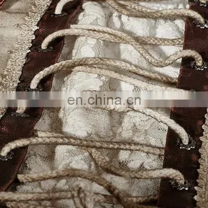Steampunk Elastic Mesh Assymetrical Long Gown Evening Dress Q-291 thumbnail-6