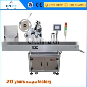HIG Servo Motor SUS304 Semi Automatic Label Applicator for Bottles thumbnail-1