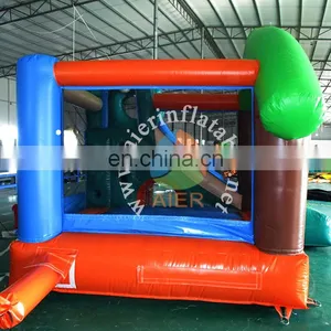 Most Popular Kids Play Castle House Forest Inflatable Bouncy Castle Insect Bouncer for Sale thumbnail-3