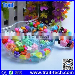 11Grid Heart Shape Tool Box DIY Colorful Bead Bracelet DIY Educatinal Toys for Kids thumbnail-3