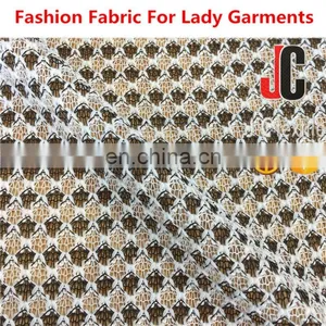 K13045 Shaoxing New Fashion Polyester Hacci Knitted Sweater Fabric Textiles thumbnail-2