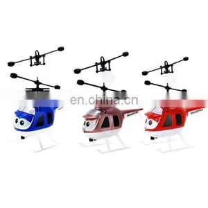 Dropshipping 8188 2CH Infrared Sensor Hand Induction Mini Helicopter With LED Light thumbnail-1