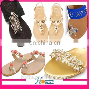 High Quality Crystal Rhinestone Shoe Accessory Shoe Buckle for Lady Shoes thumbnail-6