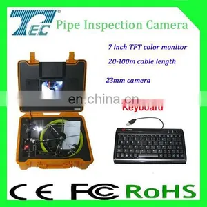 50m Fiberglass Cable Underwater Inspection Camera With 512Hz Transmitter TEC-Z710DLK thumbnail-1
