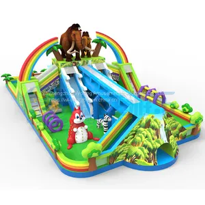 Amusement Customized Cheap Inflatable Jumping Castle for Sale thumbnail-1