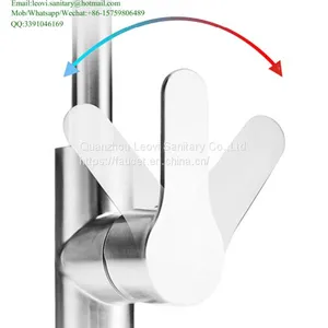 Promotion Solid 304 Stainless Steel Hot and Cold Kitchen Faucet Sink Mixer Tap With Aerator Sink Faucet thumbnail-2