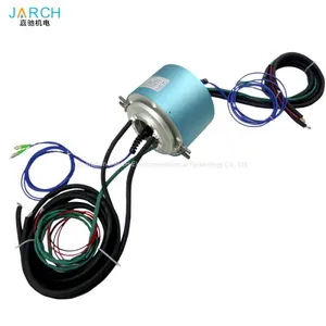 2 Channels Fiber Optical Rotary Joint Forj Electro Optical Slip Ring for Encoder Servo Motor Signal Line thumbnail-1