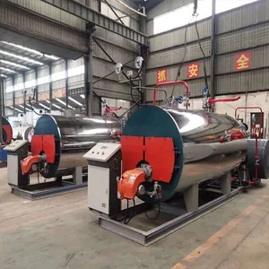 Fire Tube Type 0.5-20 Ton/h Natural Gas Diesel Oil Steam Boiler for Sterilizing thumbnail-1