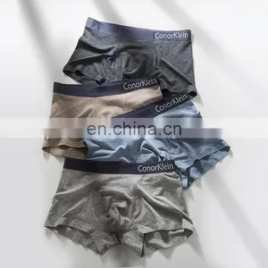 Hot Selling Breathable Cotton Seamless Wholesale Soft Touch Men Underwear thumbnail-1