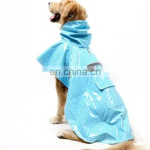 Hot Selling Reflective Pet Raincoat Waterproof Pet Clothing Dog Clothes thumbnail-4