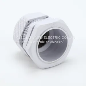 Nylon Cable Gland Nylon Nylon Cable Gland Waterproof Nylon Ip68 PG36 Thread Type Cable Gland thumbnail-1