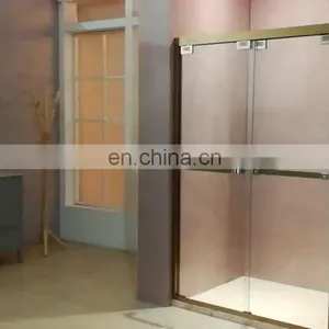 High Quality Stainless Steel Shower Room Tempered Glass Shower Enclosure thumbnail-1