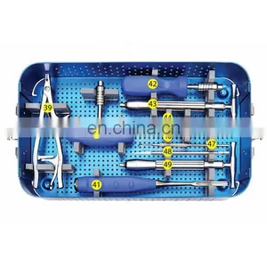 High Quality Instrument Orthopedic Broken Screw Removal Instruments Set Surgical Trauma Instrument thumbnail-6