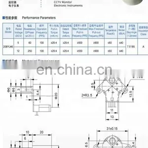 MBI-20BYJ46 18degree 12v Stepper Motor thumbnail-3