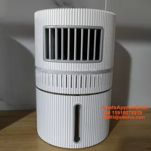 Portable Pink USB Mini Air Cooler With Evaporative Water Tank thumbnail-3