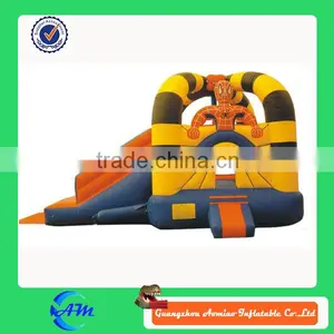 New Popular Inflatable Bouncy Castle With Slide thumbnail-1