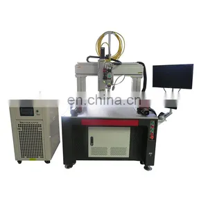 1000W /2000W 4 Axis Automatic Fiber Laser Welding Price for Aluminum Stainless Steel thumbnail-1