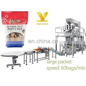 Automatic Envasadora Vertical Nut Packaging Machine Tilt Weighing Packing Machine thumbnail-1