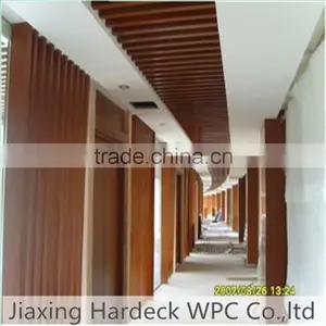Dark Wood Color of Wpc Wall Panel thumbnail-1