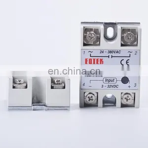 Single Phase Solid State Relay SSR-40DA SSR-25DA SSR-10DA DC To AC 3-32VDC Input 24-380VAC Output Solid State Relay thumbnail-4
