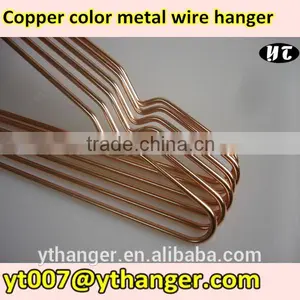 Luxury Metal Wire Hanger Copper Hanger for Disply thumbnail-4