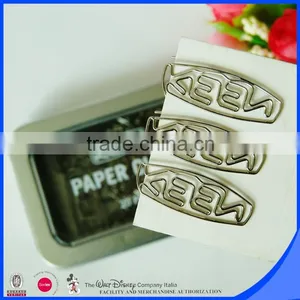 Tin Box Package Customized Logo Metal Paper Clip Stainless Steel thumbnail-3