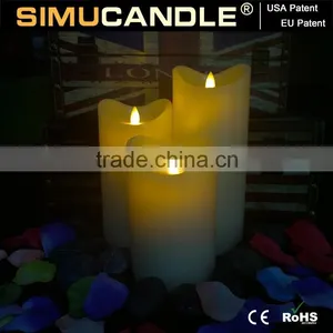 Flamess Candle With Moving Wick, With USA and EU Patent thumbnail-2