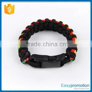 Customized 550 Paracord Survival Bracelet for Survival Wholesale thumbnail-2