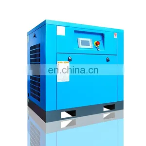Hot Selling Portable Industrial 7.5kW 11kw 15kw 10HP 15hp 20hp 8bar Screw Air Compressor thumbnail-1