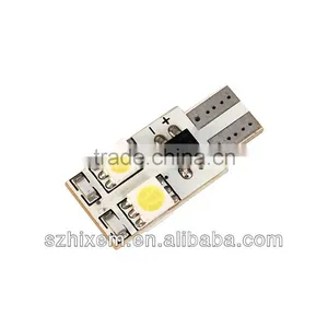 T10 194 Canbus 501 Error Free 5SMD T10 W5W LED Bulb Auotomobile LED Bulbs Canbus W5W 5SMD thumbnail-6