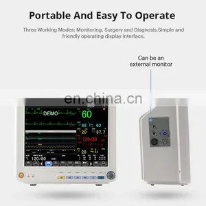 Vet Medical Monitor With ECG Waveforms Display for Vet Hospital thumbnail-5