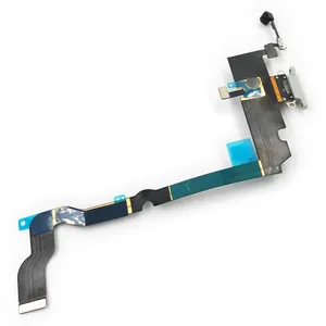 ORG USB Charger For IPhone XS MAX Port Dock Connector Flex Cable Charging With Microphone Repair Replacement thumbnail-1