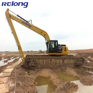 Hydraulic Land and Water Excavator for Swamp/River/Deep Water/Lake thumbnail-1