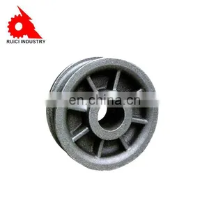 Custom Cast Iron v Belt Pulley/pulley With Sand Casting thumbnail-2