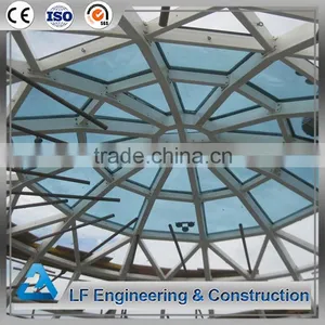Light Steel Structure Modern Building Glass Dome thumbnail-3
