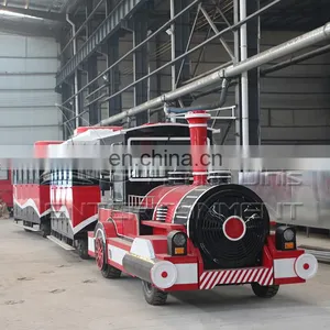 Scenic Amusement Park Fairground Attractions Rides Road Sightseeing Tourist Trackless Train thumbnail-2