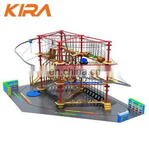 Rope Course Outdoor Obtacle Ropes Adventure Course thumbnail-5