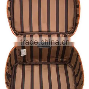 Large Cosmetic Bag Travel Makeup Organizer Case Holder,custom Fabric Beauty Cosmetic Case,soft Cosmetic Train Case thumbnail-3