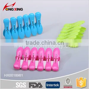 18 Pcs Hanger Clamp 2.85 Inch Plastic Clothespins thumbnail-2